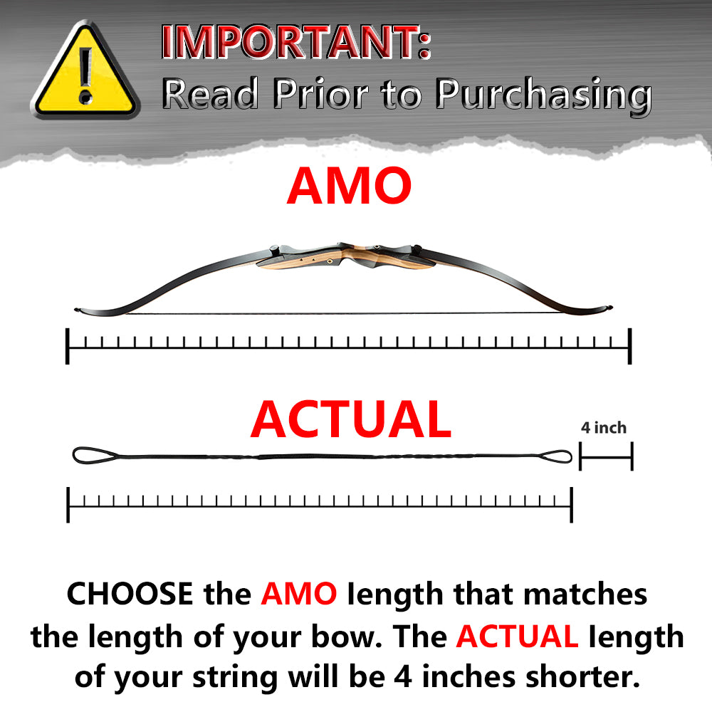 Lightning Archery B55 Recurve Bow Replacement Bowstring