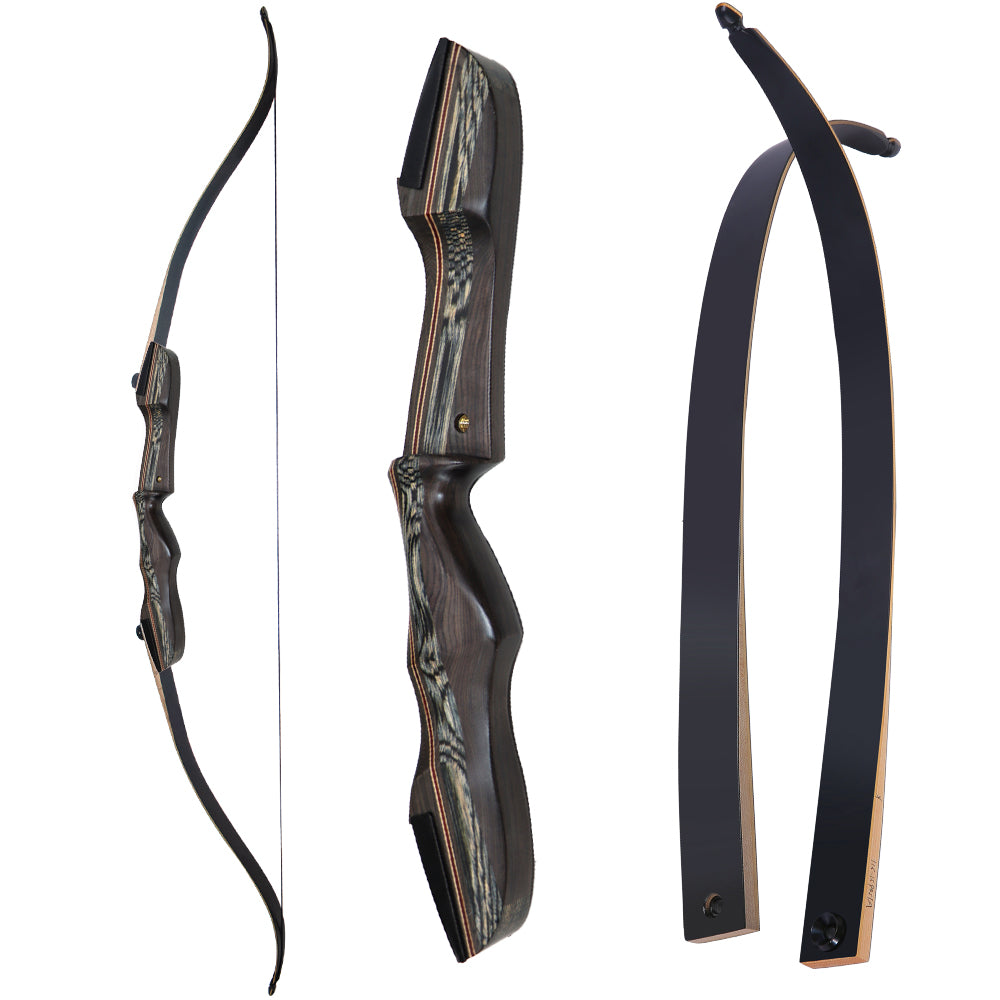 High quality 62” Take-down Recurve Bow 25LBS-60LBS